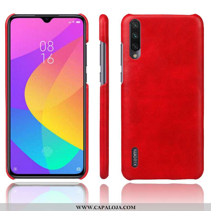 Capas Xiaomi Mi 9 Lite Couro Resistente Pequena Cases Cinza, Capa Xiaomi Mi 9 Lite Protetoras Venda