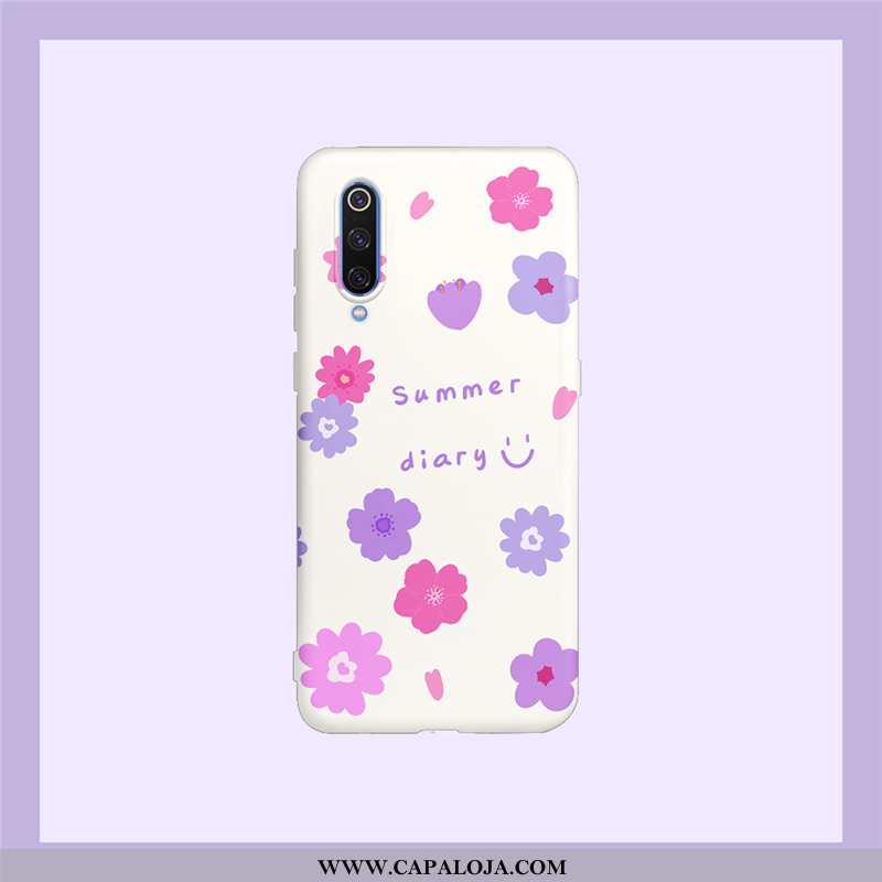 Capas Xiaomi Mi 9 Lite Desenho Animado Rosa Telemóvel Completa, Capa Xiaomi Mi 9 Lite Bonitos Online