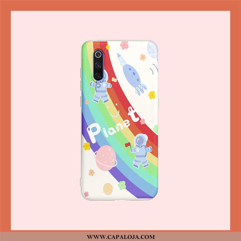 Capas Xiaomi Mi 9 Lite Desenho Animado Rosa Telemóvel Completa, Capa Xiaomi Mi 9 Lite Bonitos Online