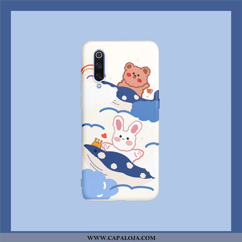 Capas Xiaomi Mi 9 Lite Desenho Animado Rosa Telemóvel Completa, Capa Xiaomi Mi 9 Lite Bonitos Online