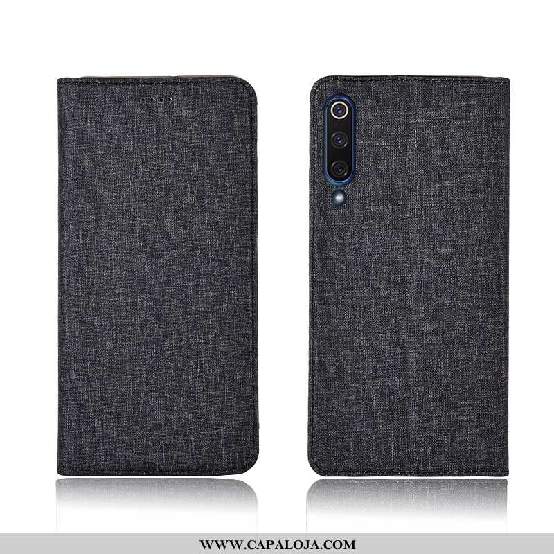 Capas Xiaomi Mi 9 Lite Linho Pequena Customizadas Rosa, Capa Xiaomi Mi 9 Lite Couro Venda