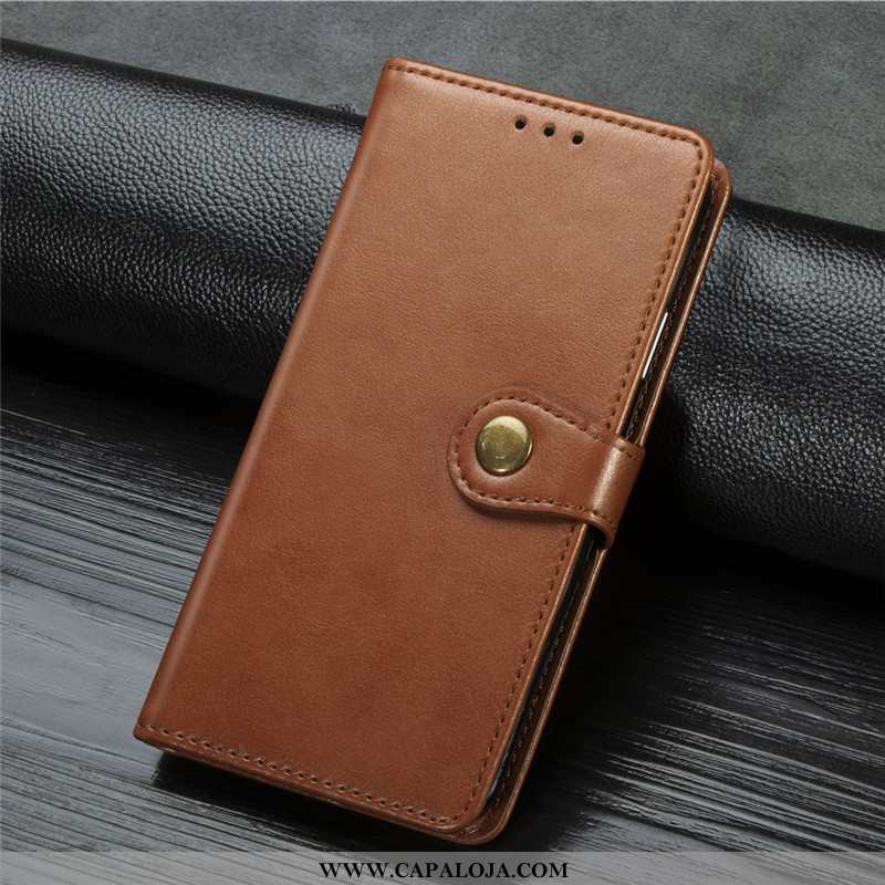 Capas Xiaomi Mi 9 Lite Protetoras Cases Pequena Antiqueda Vermelho, Capa Xiaomi Mi 9 Lite Couro Bara