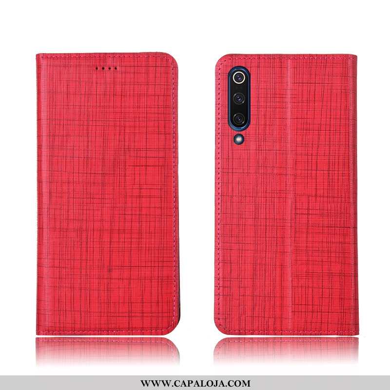 Capas Xiaomi Mi 9 Lite Silicone Nova Protetoras Vermelho, Capa Xiaomi Mi 9 Lite Couro Venda