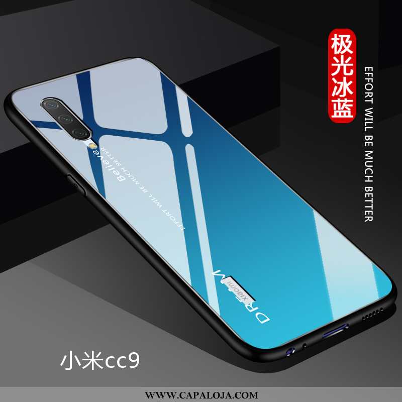 Capas Xiaomi Mi 9 Lite Tendencia Slim Super Cases Azul Escuro, Capa Xiaomi Mi 9 Lite Soft Baratos