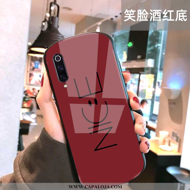 Capas Xiaomi Mi 9 Lite Vidro Masculino Novas Frente Branco, Capa Xiaomi Mi 9 Lite Moda Baratas