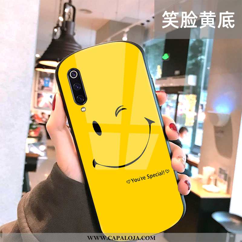 Capas Xiaomi Mi 9 Lite Vidro Masculino Novas Frente Branco, Capa Xiaomi Mi 9 Lite Moda Baratas