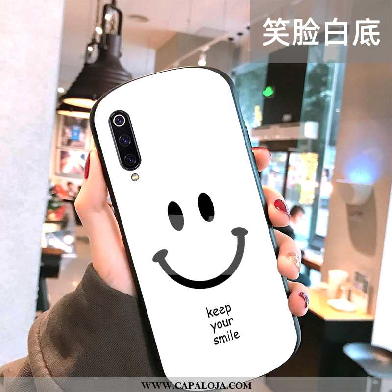 Capas Xiaomi Mi 9 Lite Vidro Masculino Novas Frente Branco, Capa Xiaomi Mi 9 Lite Moda Baratas