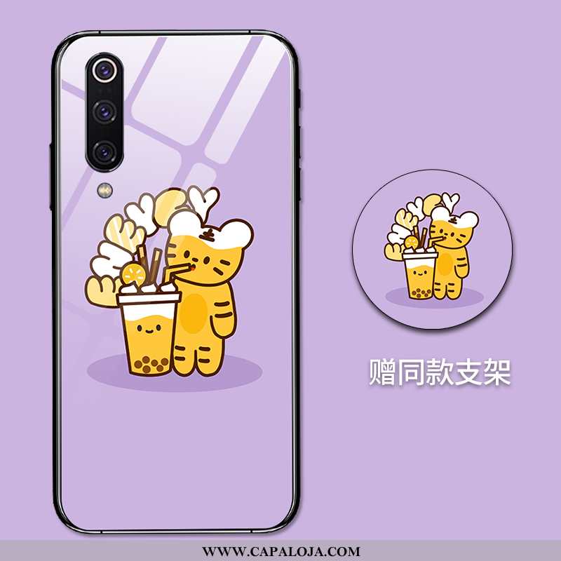 Capas Xiaomi Mi 9 Personalizado Malha Vermelha Tendencia Amarelo, Capa Xiaomi Mi 9 Criativas Baratas