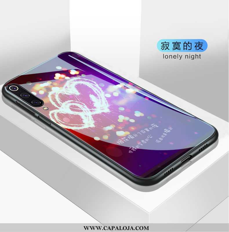 Capas Xiaomi Mi 9 Personalizado Roxa Soft Silicone Roxo, Capa Xiaomi Mi 9 Criativas Baratas