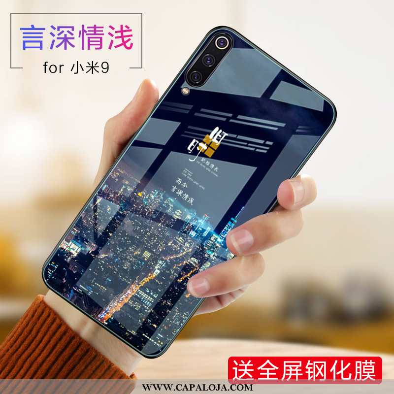 Capas Xiaomi Mi 9 Personalizado Roxa Soft Silicone Roxo, Capa Xiaomi Mi 9 Criativas Baratas