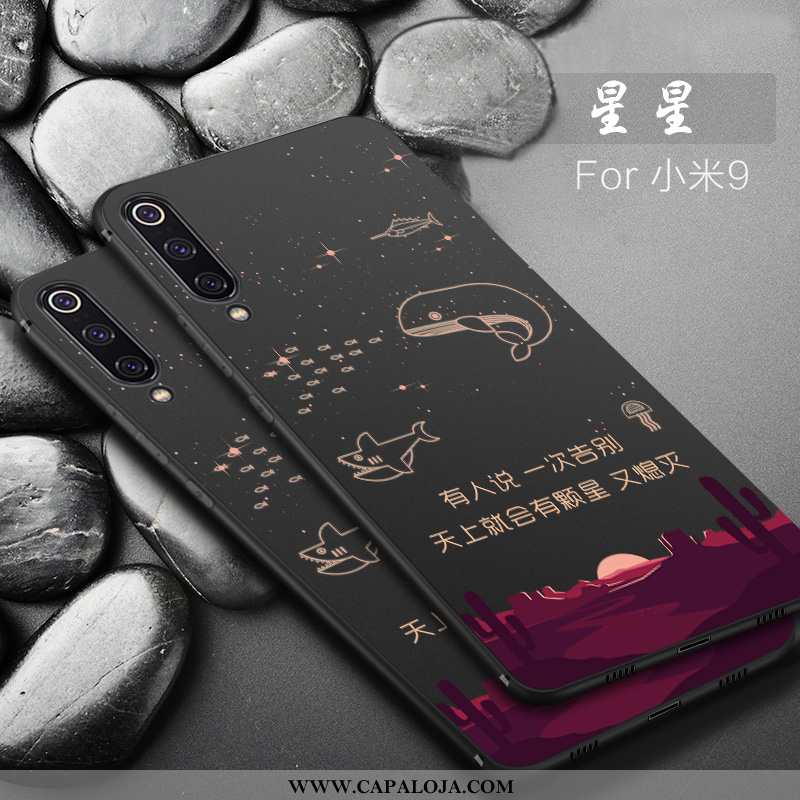 Capas Xiaomi Mi 9 Personalizado Telemóvel Slim Preto, Capa Xiaomi Mi 9 Criativas Promoção