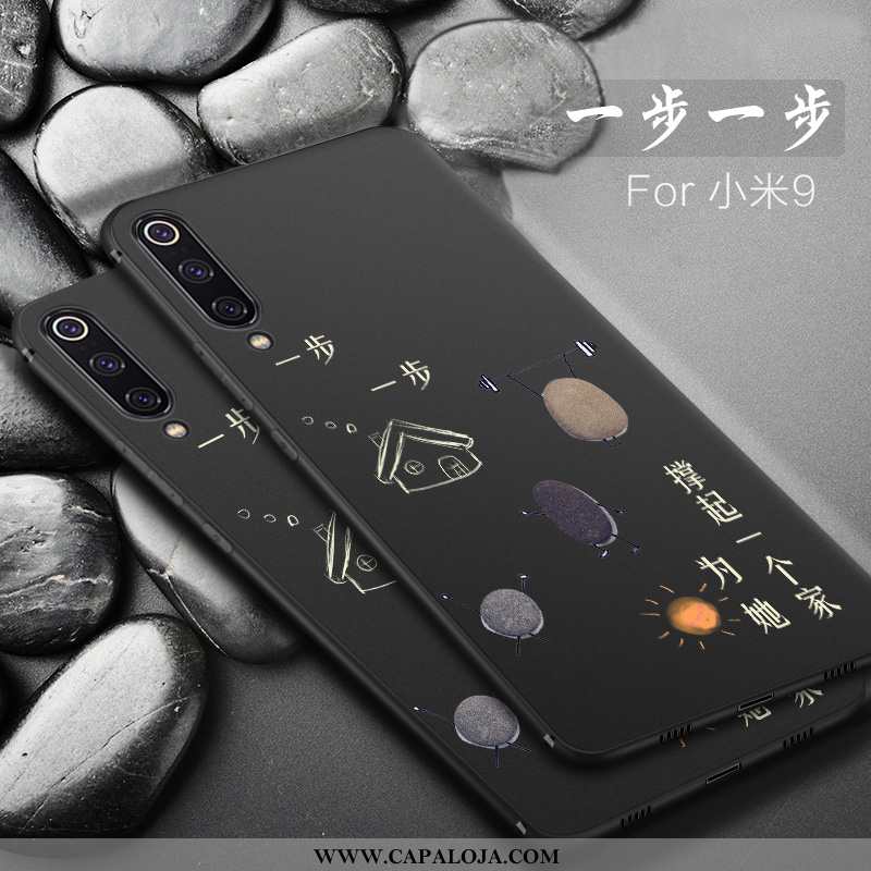 Capas Xiaomi Mi 9 Personalizado Telemóvel Slim Preto, Capa Xiaomi Mi 9 Criativas Promoção