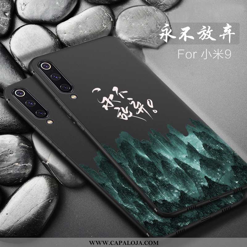 Capas Xiaomi Mi 9 Personalizado Telemóvel Slim Preto, Capa Xiaomi Mi 9 Criativas Promoção