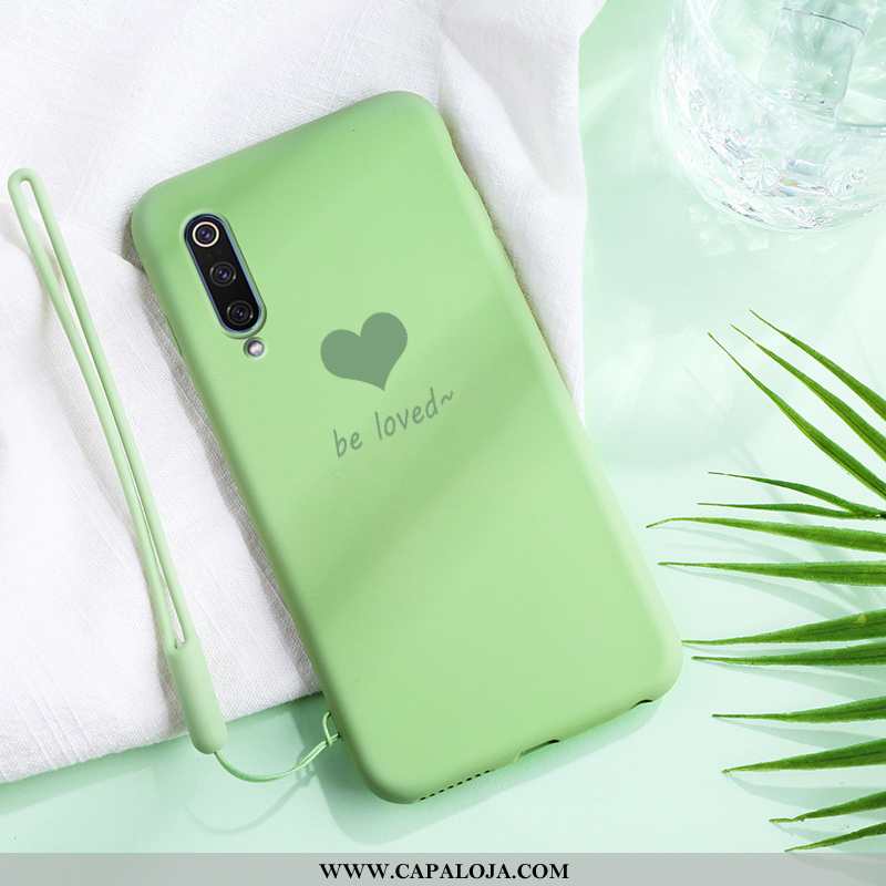 Capas Xiaomi Mi 9 Protetoras Feminino Slim Criativas Verde, Capa Xiaomi Mi 9 Silicone Online