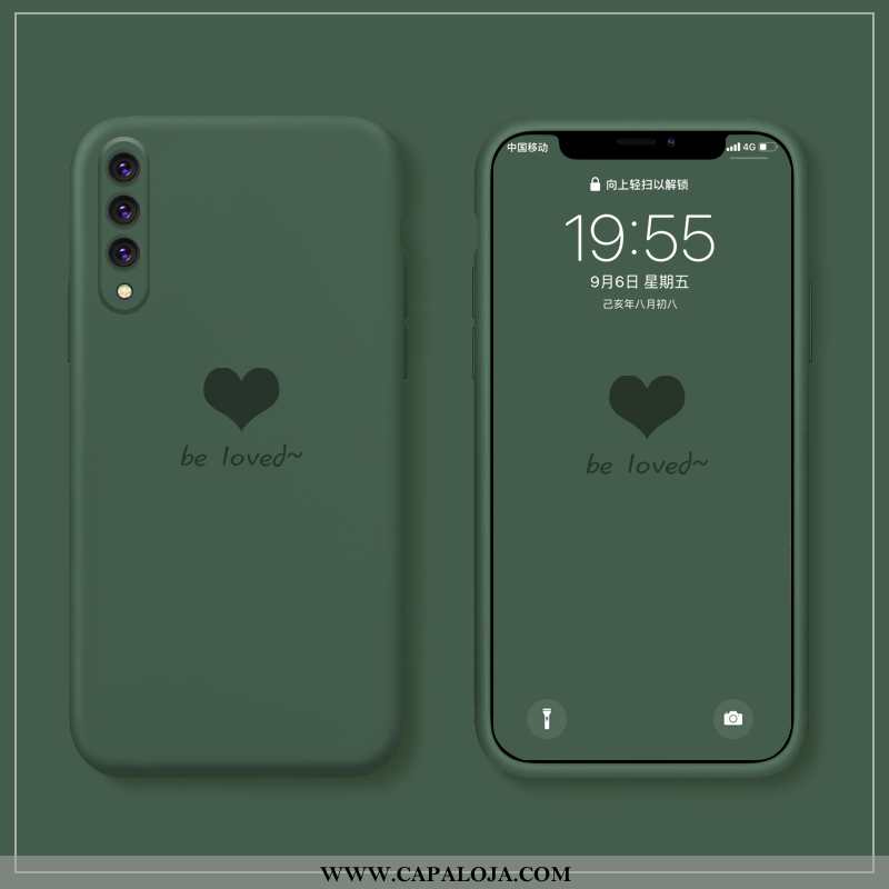 Capas Xiaomi Mi 9 Se Desenho Animado Telemóvel Coração Verde, Capa Xiaomi Mi 9 Se Slim Baratas