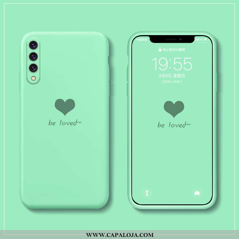 Capas Xiaomi Mi 9 Se Desenho Animado Telemóvel Coração Verde, Capa Xiaomi Mi 9 Se Slim Baratas