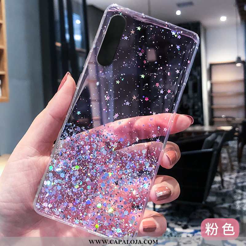 Capas Xiaomi Mi 9 Se Luxo Prata Protetoras Tendencia Roxo, Capa Xiaomi Mi 9 Se Clara Venda