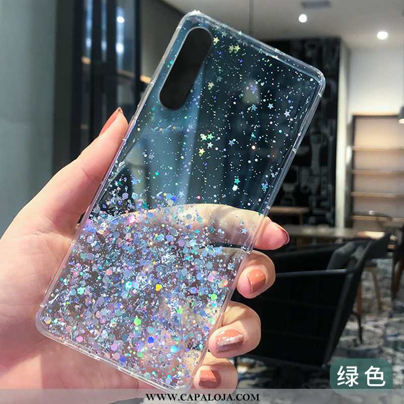 Capas Xiaomi Mi 9 Se Luxo Prata Protetoras Tendencia Roxo, Capa Xiaomi Mi 9 Se Clara Venda