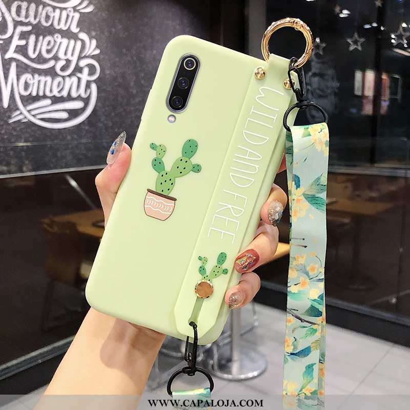 Capas Xiaomi Mi 9 Se Protetoras Cordao Verao Strapback Verde, Capa Xiaomi Mi 9 Se Silicone Barato