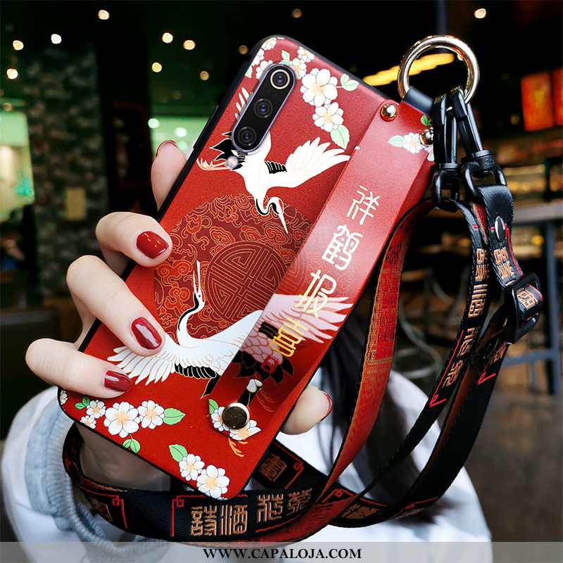 Capas Xiaomi Mi 9 Silicone Midi Guindaste Antiqueda Vermelho, Capa Xiaomi Mi 9 Personalizado Comprar