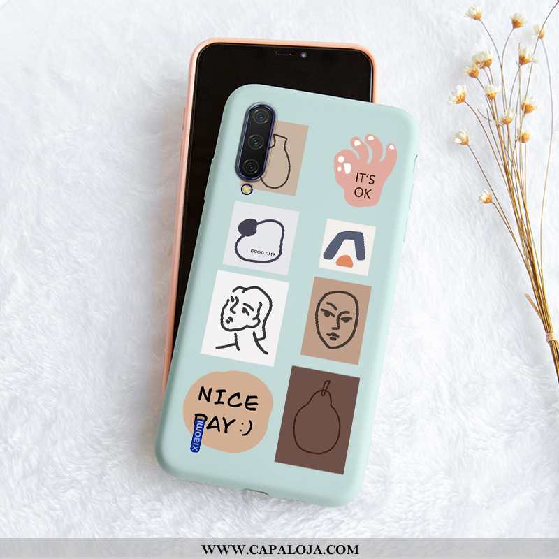 Capas Xiaomi Mi 9 Soft Casal Personalizada Azul, Capa Xiaomi Mi 9 Protetoras Promoção