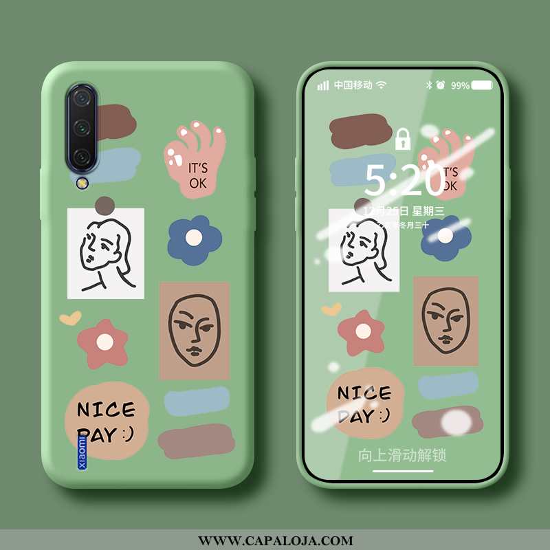 Capas Xiaomi Mi 9 Soft Casal Personalizada Azul, Capa Xiaomi Mi 9 Protetoras Promoção