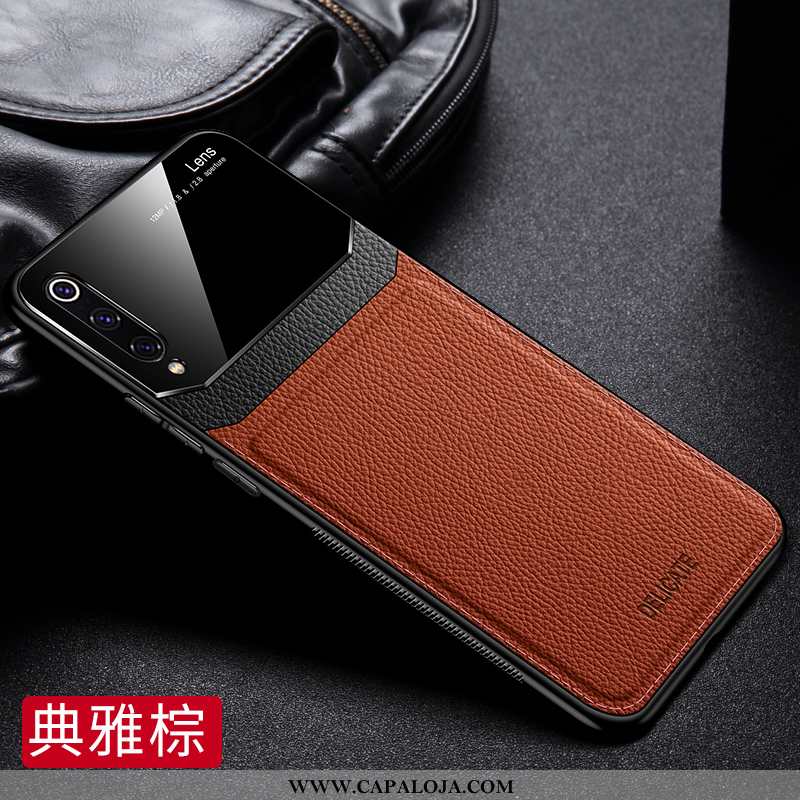 Capas Xiaomi Mi 9 Tendencia Pequena Business Completa Castanho, Capa Xiaomi Mi 9 Soft Promoção