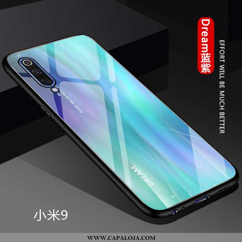 Capas Xiaomi Mi 9 Tendencia Protetoras Casal Azul, Capa Xiaomi Mi 9 Soft Baratas