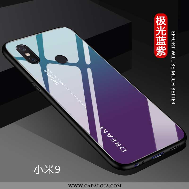 Capas Xiaomi Mi 9 Tendencia Protetoras Casal Azul, Capa Xiaomi Mi 9 Soft Baratas