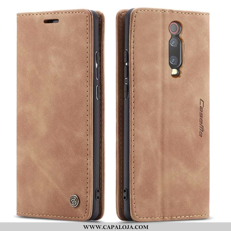 Capas Xiaomi Mi 9t Couro Cover Telemóvel Cases Bordô, Capa Xiaomi Mi 9t Comprar