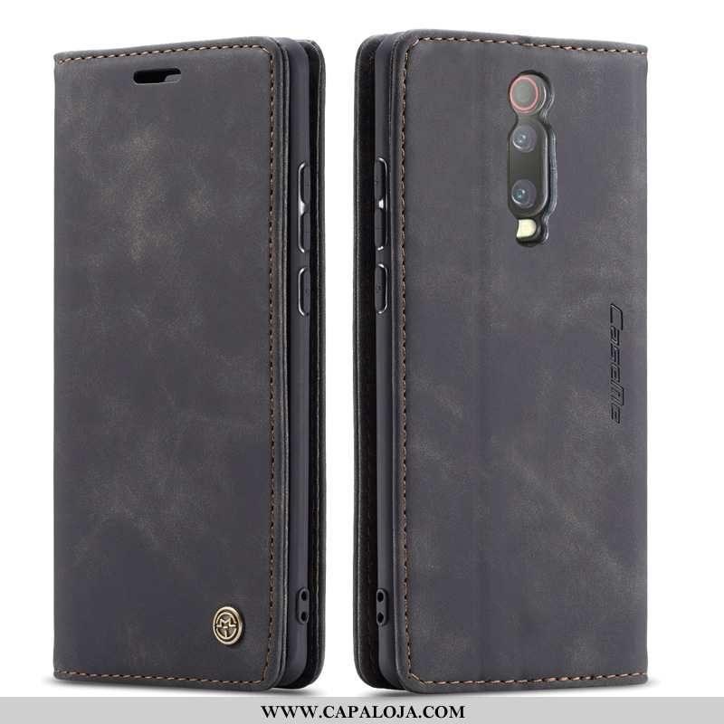 Capas Xiaomi Mi 9t Couro Cover Telemóvel Cases Bordô, Capa Xiaomi Mi 9t Comprar