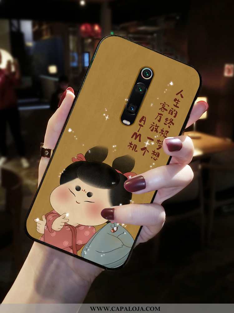 Capas Xiaomi Mi 9t Criativas Completa Soft Fosco Castanho, Capa Xiaomi Mi 9t Tendencia Comprar