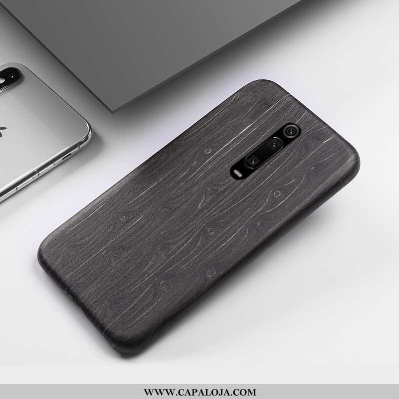 Capas Xiaomi Mi 9t Criativas Feminino Masculino Cases Castanho, Capa Xiaomi Mi 9t Madeira Promoção