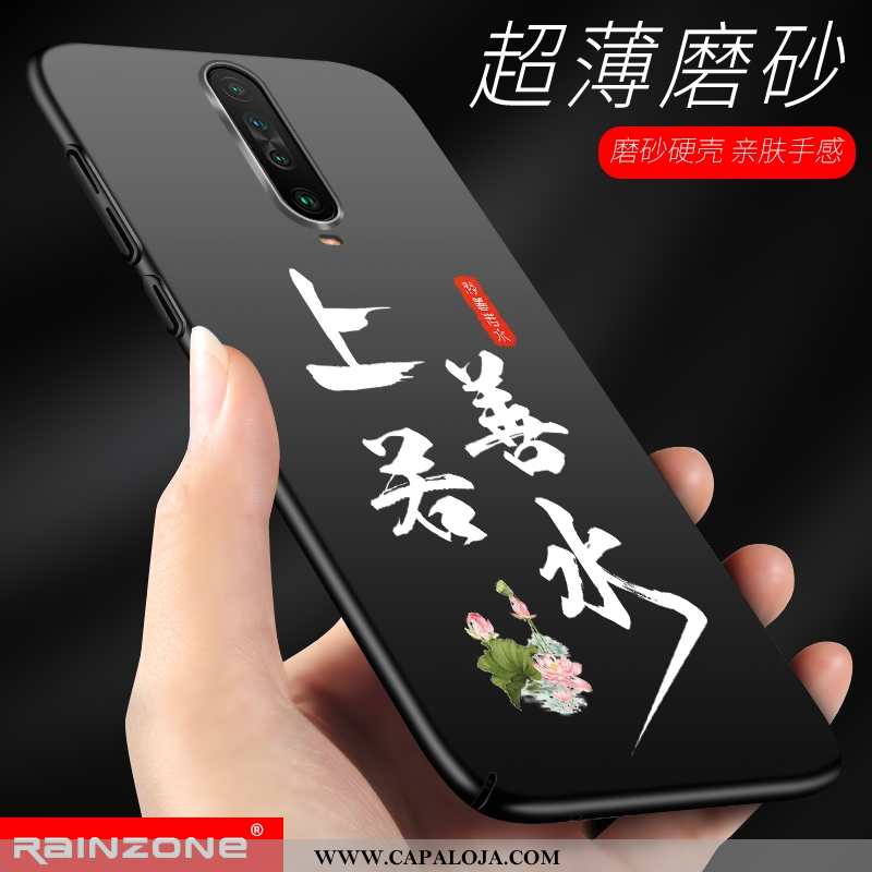 Capas Xiaomi Mi 9t Fosco Vermelha Silicone Preto, Capa Xiaomi Mi 9t Slim Comprar