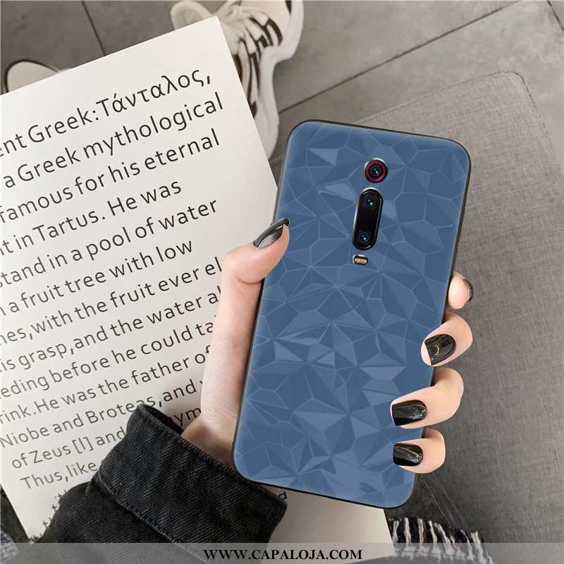 Capas Xiaomi Mi 9t Personalizado Cases Feminino Diamante Azul, Capa Xiaomi Mi 9t Protetoras Venda