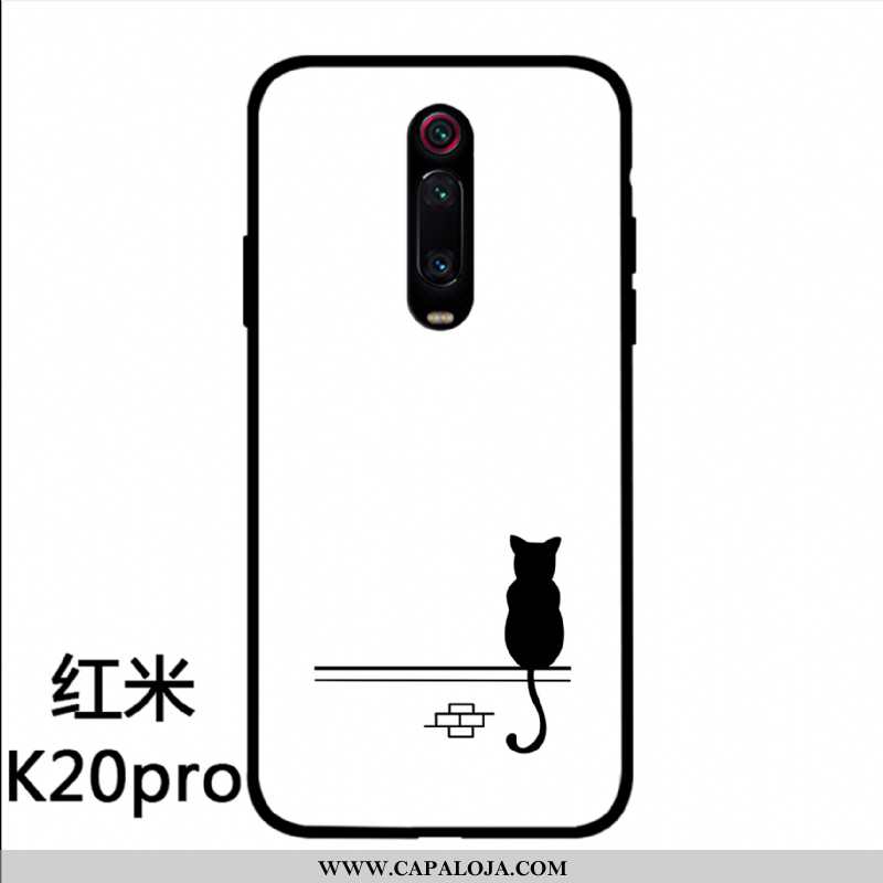 Capas Xiaomi Mi 9t Pro Bonitos Feminino Catinet Vidro Branco, Capa Xiaomi Mi 9t Pro Protetoras Barat