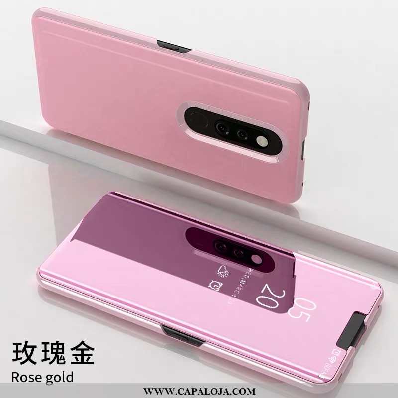 Capas Xiaomi Mi 9t Pro Couro Clara Antiqueda Rosa, Capa Xiaomi Mi 9t Pro Tendencia Baratas