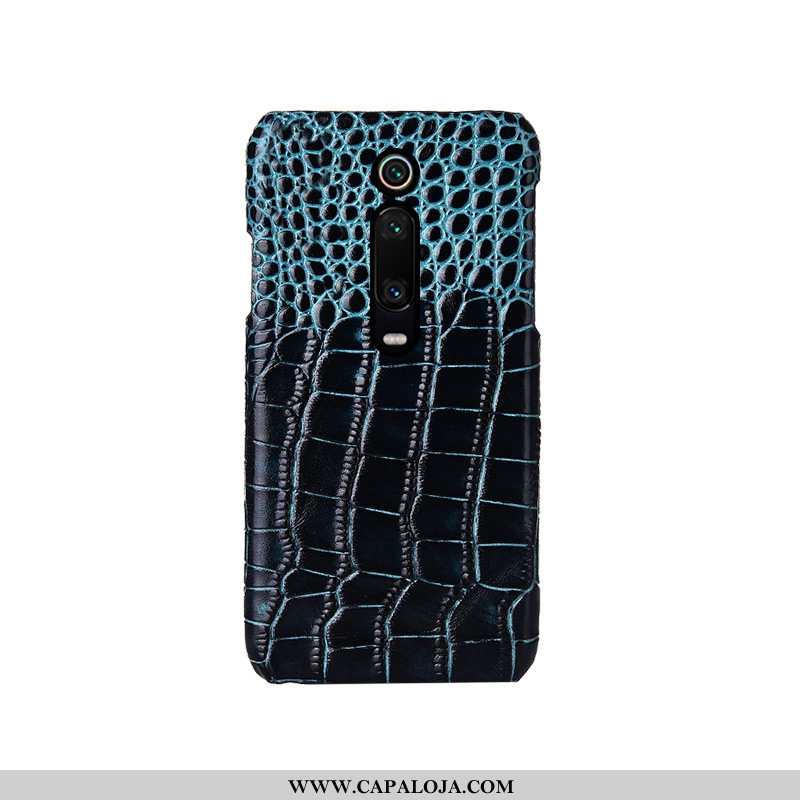 Capas Xiaomi Mi 9t Pro Criativas Traseira Luxo Preto, Capa Xiaomi Mi 9t Pro Couro Legitimo Venda