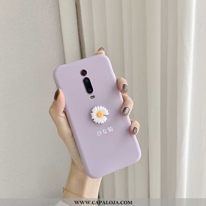 Capas Xiaomi Mi 9t Pro Fofas Personalizado Silicone Roxo, Capa Xiaomi Mi 9t Pro Soft Baratos