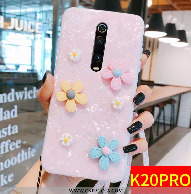 Capas Xiaomi Mi 9t Pro Protetoras Vermelha Sol Criativas Branco, Capa Xiaomi Mi 9t Pro Silicone Comp