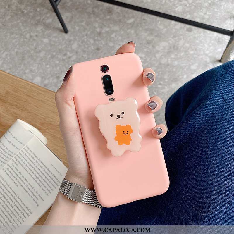 Capas Xiaomi Mi 9t Pro Silicone Vermelha Rosa, Capa Xiaomi Mi 9t Pro Personalizado Promoção