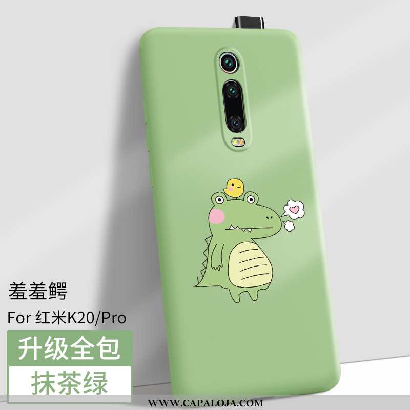 Capas Xiaomi Mi 9t Pro Silicone Vermelha Telemóvel Super Verde, Capa Xiaomi Mi 9t Pro Fosco Barato