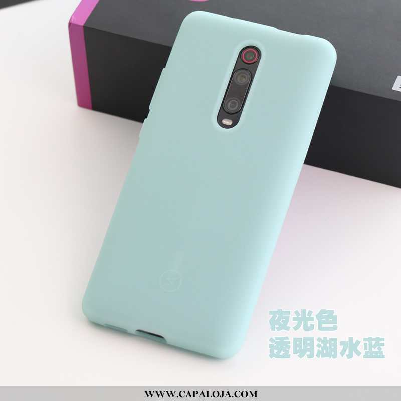 Capas Xiaomi Mi 9t Pro Soft Completa Limpeza Minimalista Azul, Capa Xiaomi Mi 9t Pro Silicone Online