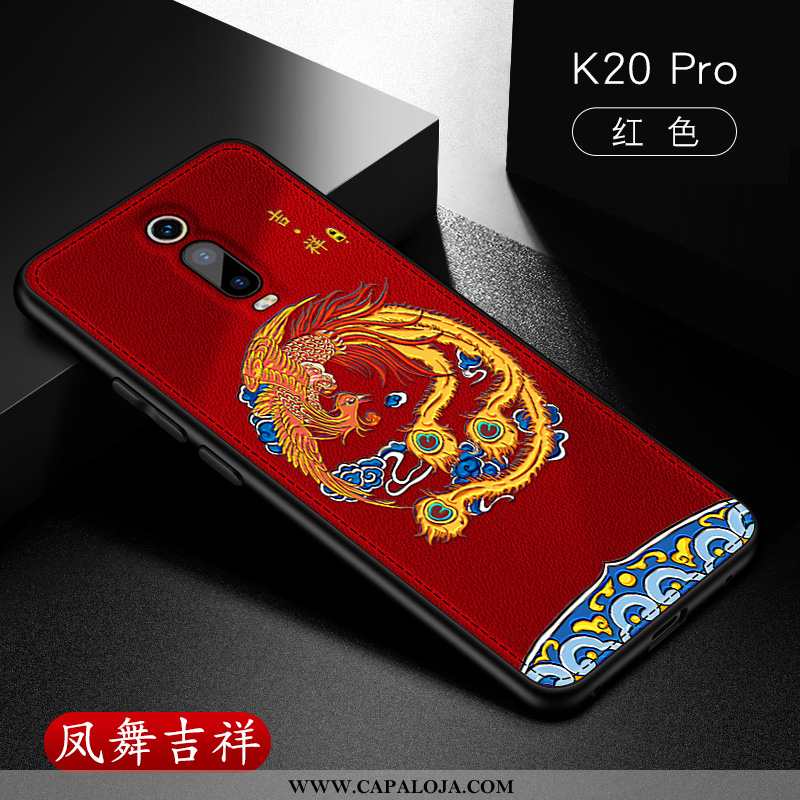 Capas Xiaomi Mi 9t Pro Soft Minimalista Personalizada Malha Vermelho, Capa Xiaomi Mi 9t Pro Super On