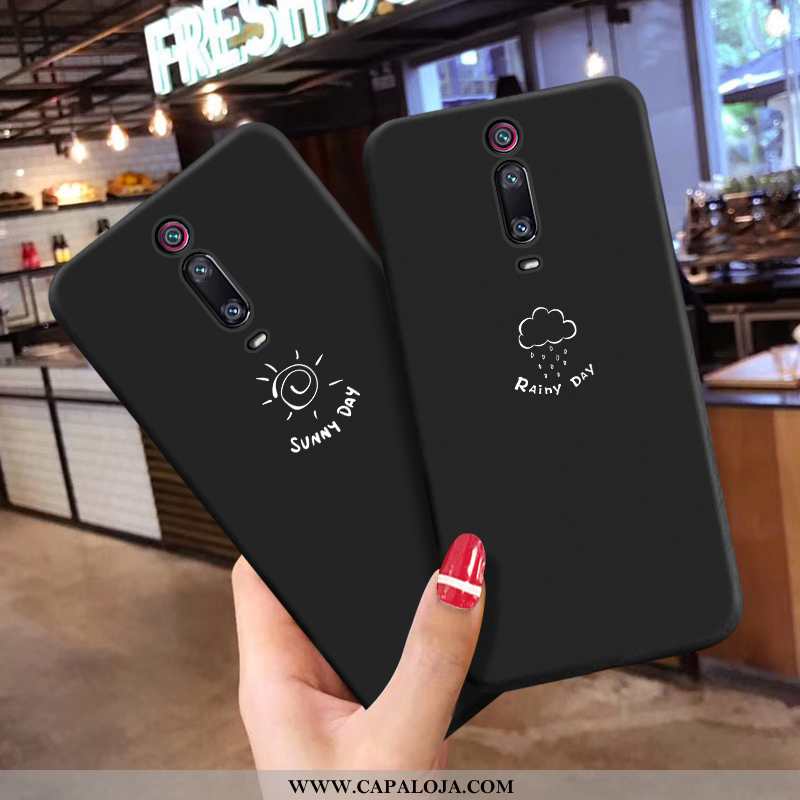 Capas Xiaomi Mi 9t Pro Tendencia Cases Antiqueda Simples Preto, Capa Xiaomi Mi 9t Pro Protetoras Pro