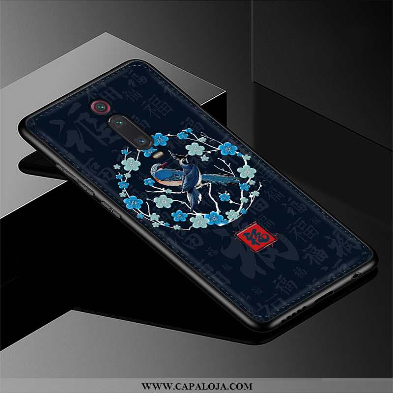 Capas Xiaomi Mi 9t Pro Tendencia Clara Completa Telinha Preto, Capa Xiaomi Mi 9t Pro Protetoras Comp