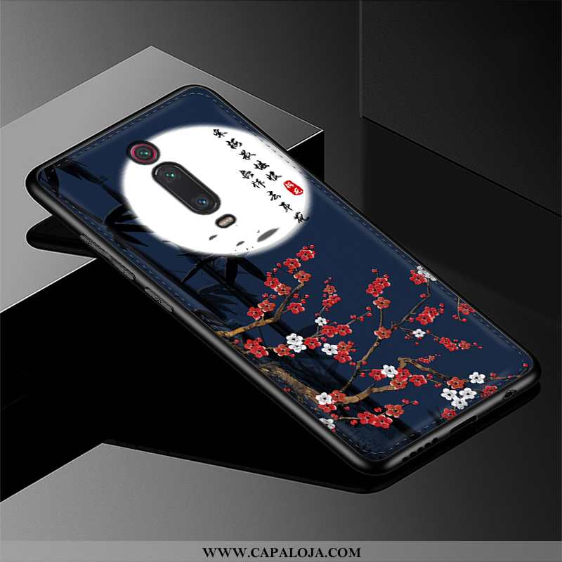 Capas Xiaomi Mi 9t Pro Tendencia Clara Completa Telinha Preto, Capa Xiaomi Mi 9t Pro Protetoras Comp