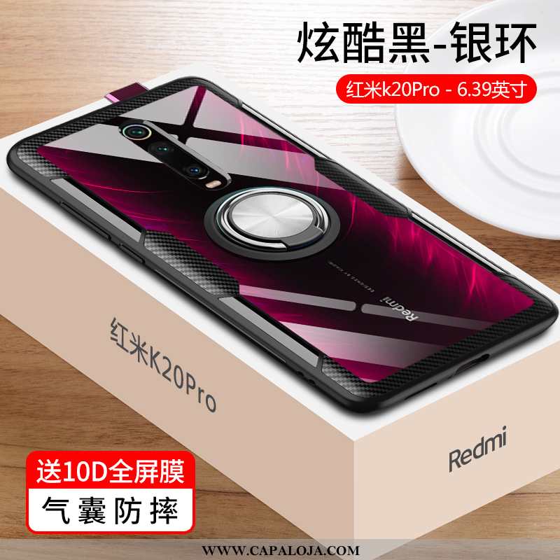 Capas Xiaomi Mi 9t Pro Tendencia Resistente Criativas Vidro Vermelho, Capa Xiaomi Mi 9t Pro Soft Onl