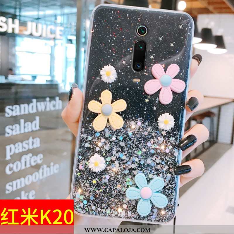 Capas Xiaomi Mi 9t Protetoras Claro Florais Tendencia Rosa, Capa Xiaomi Mi 9t Silicone Venda