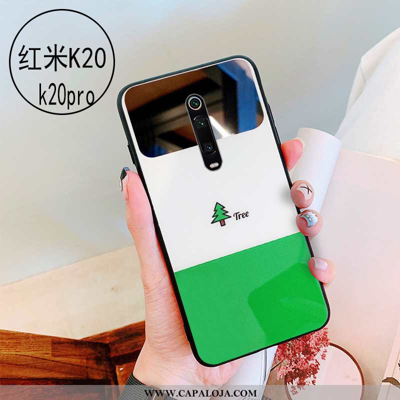 Capas Xiaomi Mi 9t Protetoras Vermelha Personalizado Verde, Capa Xiaomi Mi 9t Vidro Promoção